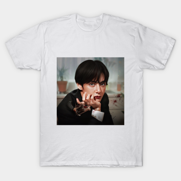 taehyung in tshirt
